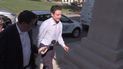 RAW: Rick Pitino arrives at U of L's Grawemeyer Hall