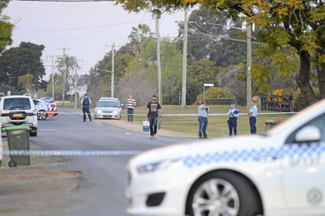 NSW Police have erected a crime scene on North St, Grafton following an alleged shooting incident.