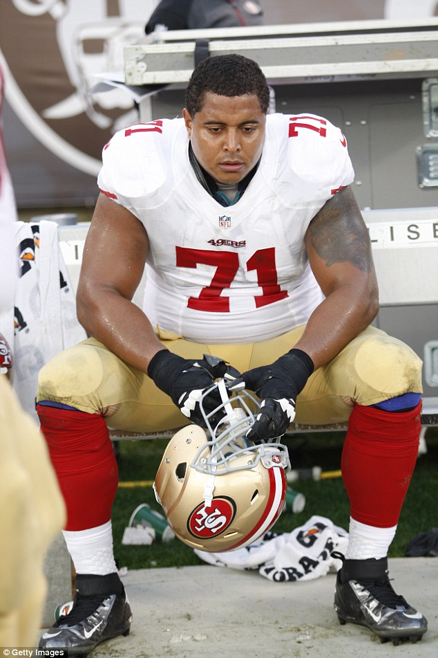 Investigators also spoke with the two former high school classmates Martin (pictured, on the San Francisco 49ers in December 2014) tagged in his cryptic Instagram post, both of whom said Martin had been sending them disturbing Facebook messages starting in 2016.