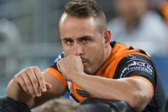 Josh Reynolds looks into camera