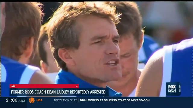 Laidley reportedly arrested