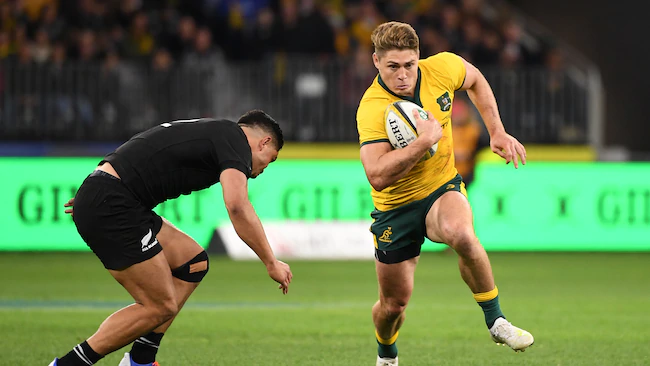 James O'Connor in action for the Wallabies against New Zealand last year.