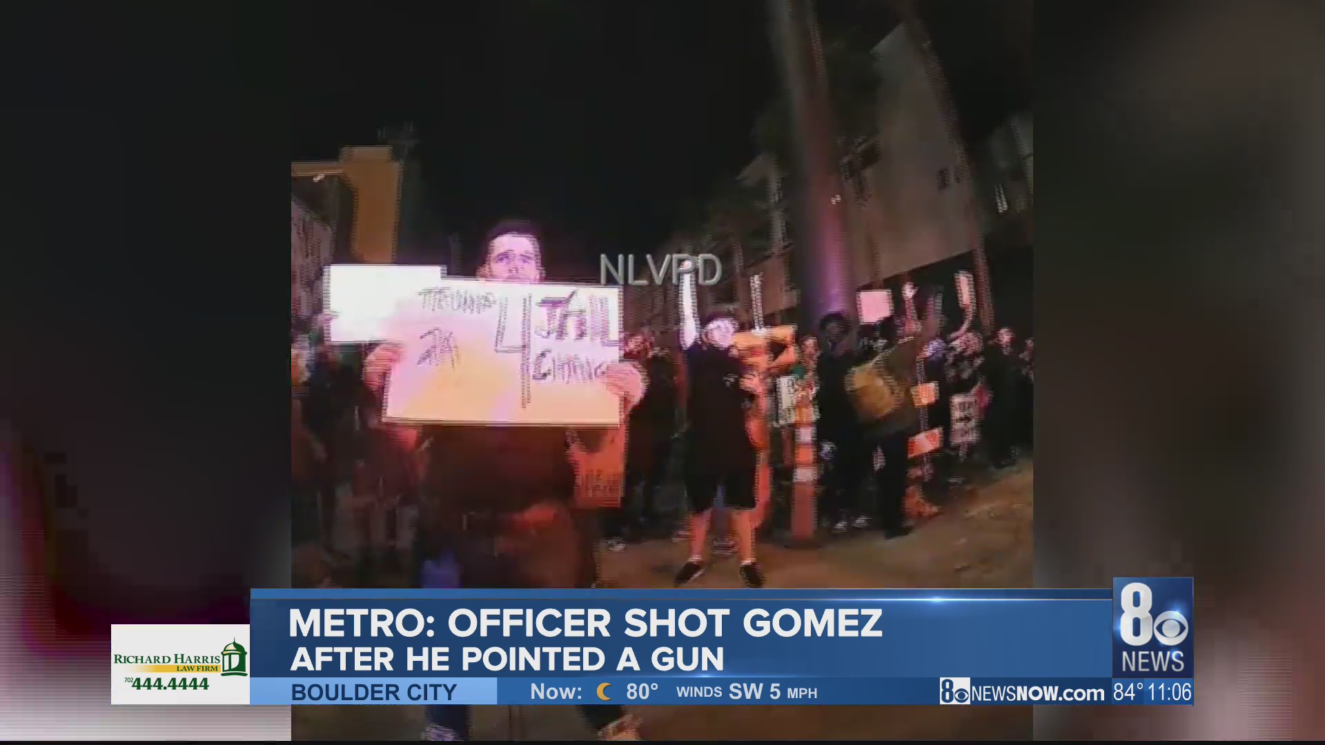 Thumbnail for the video titled "Metro: Officer shot Jorge Gomez after he pointed a gun, 19 shots fired at him"