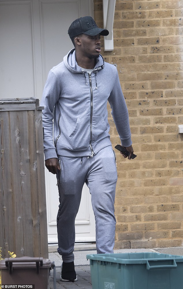 Police attended Hudson-Odoi's apartment after a model he met online rang an ambulance