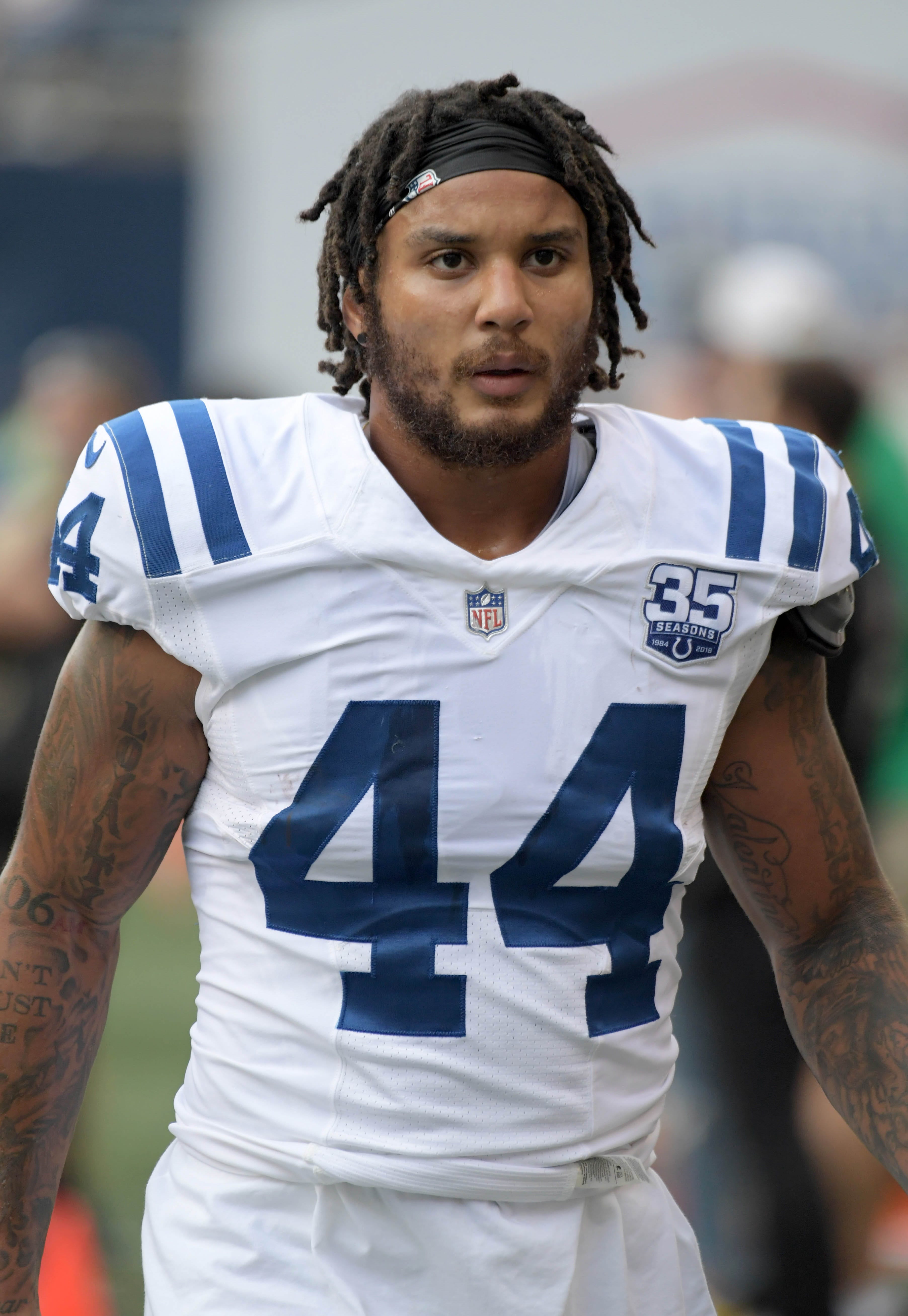 Former Indianapolis Colts linebacker Antonio Morrison has been charged with intimidation, court records show.