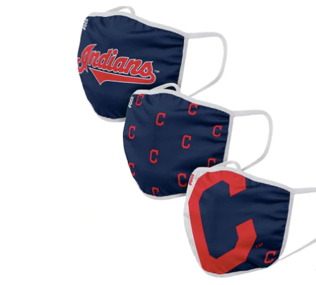 Cleveland Indians face masks